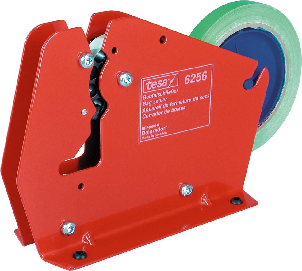 Beutelverschluss 6256 f. Rollen bis max. 12 mm Breite tesa