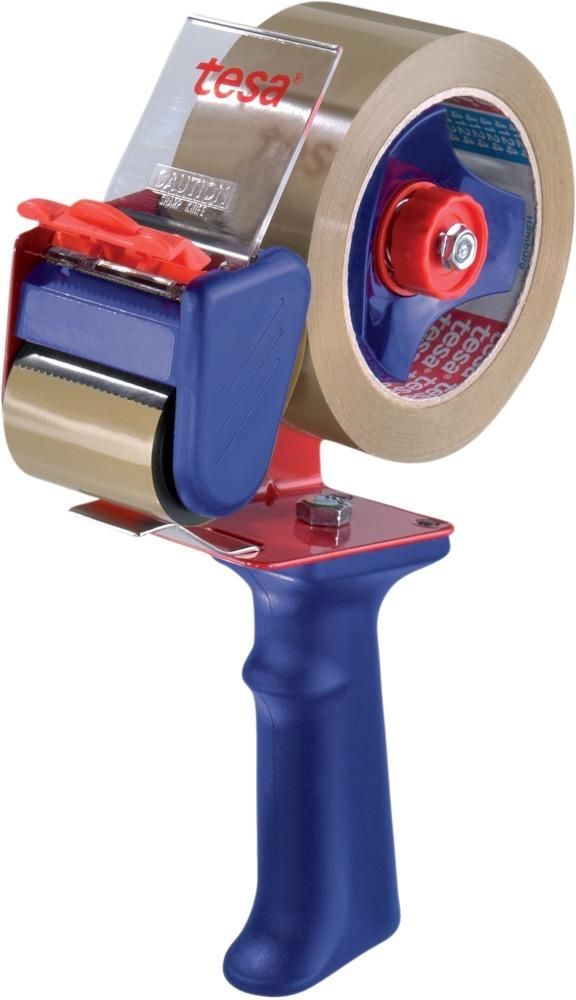 Tesa 6300 Verpackungsklebeband-Handabroller Economy für Rollen mit 50mm Breite