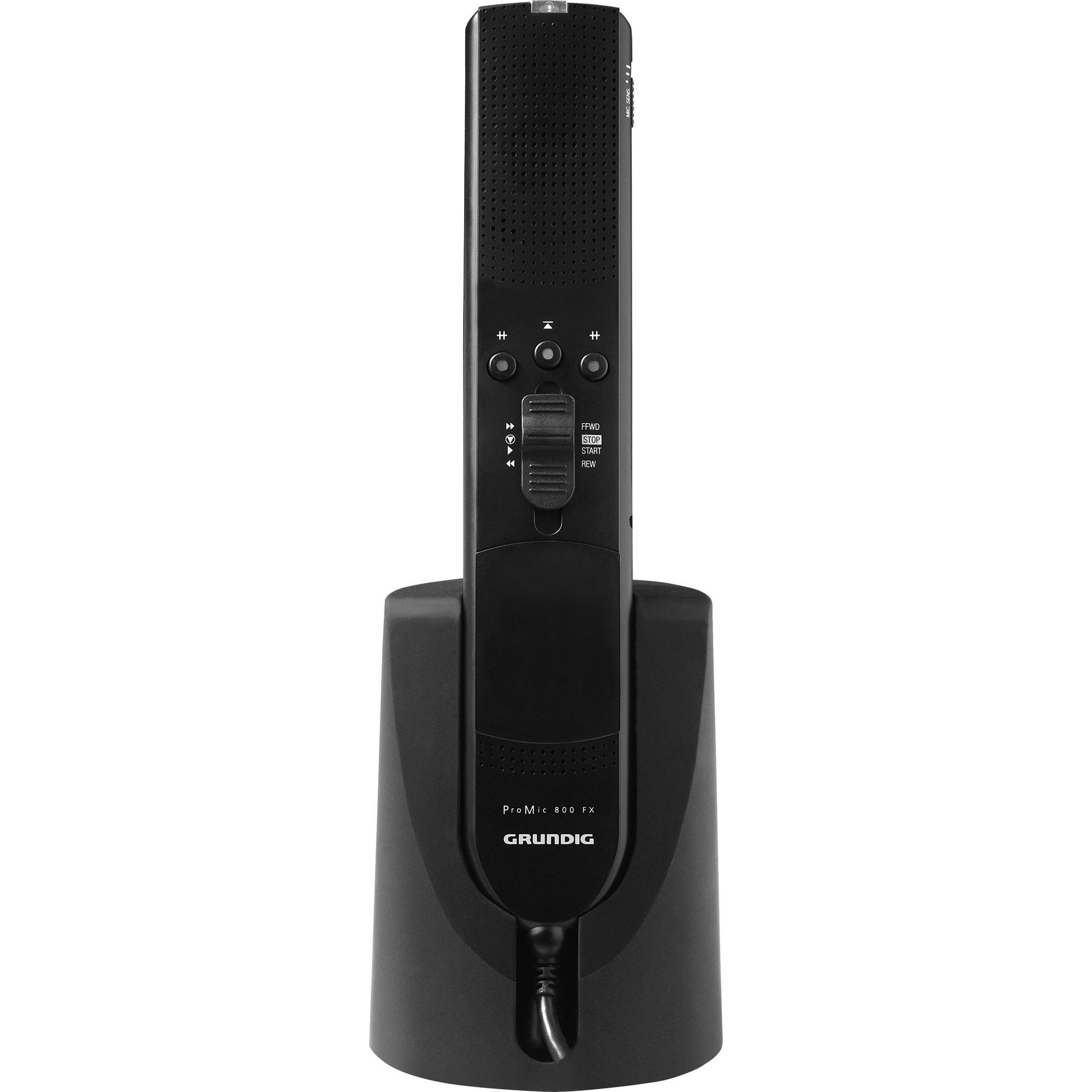 Mikrofon 800FX mit Mikrofonständer schwarz