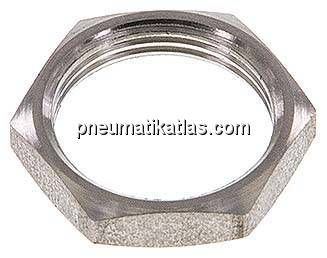 Sechskant-Gegenmutter M 12x0,75, V4A