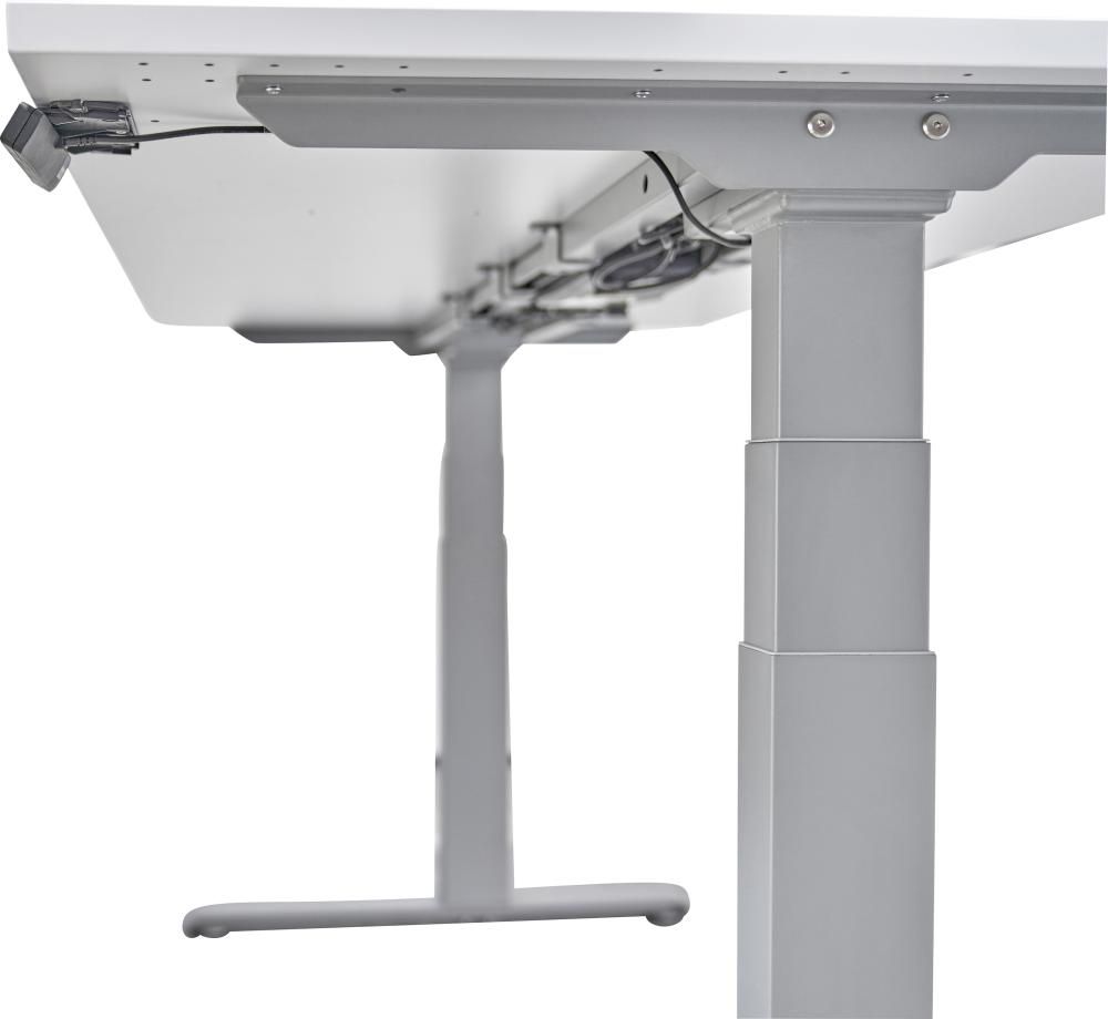 Schreibtisch XDKB12 120 x 80 cm Ahorn, 25 mm dick ABS-Dickkante