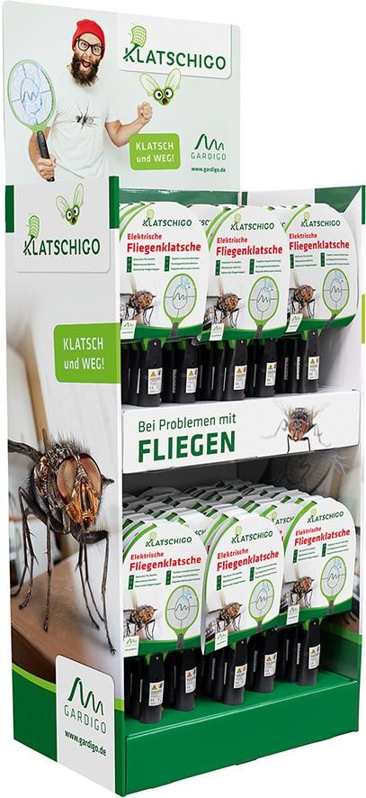 Display Elektrische Fliegenklatschen 86-teilig