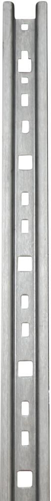 Steigschutzschiene L 1,40 m Aluminium mit Verbindungslasche