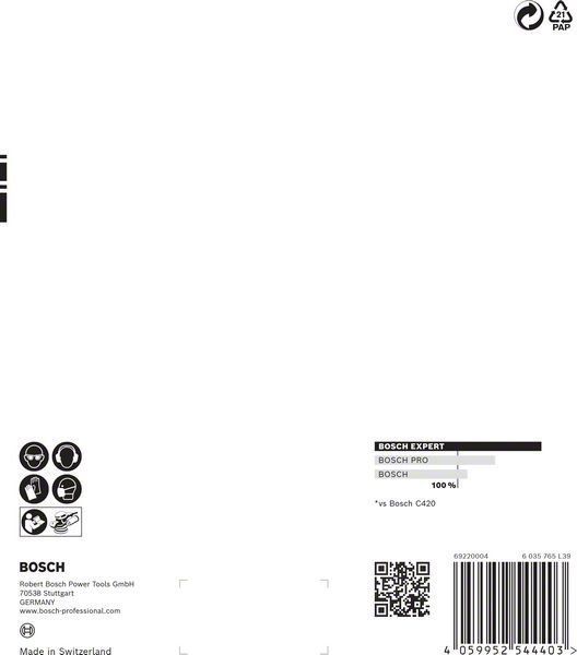 Bosch EXPERT C470 Schleifpapier Mehrloch