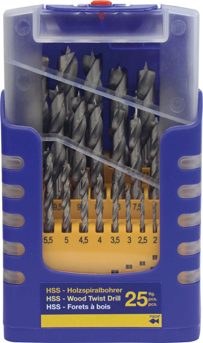 Holzspiralbohrer HS Set