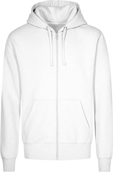 Men Hoody X O white, Gr.XS