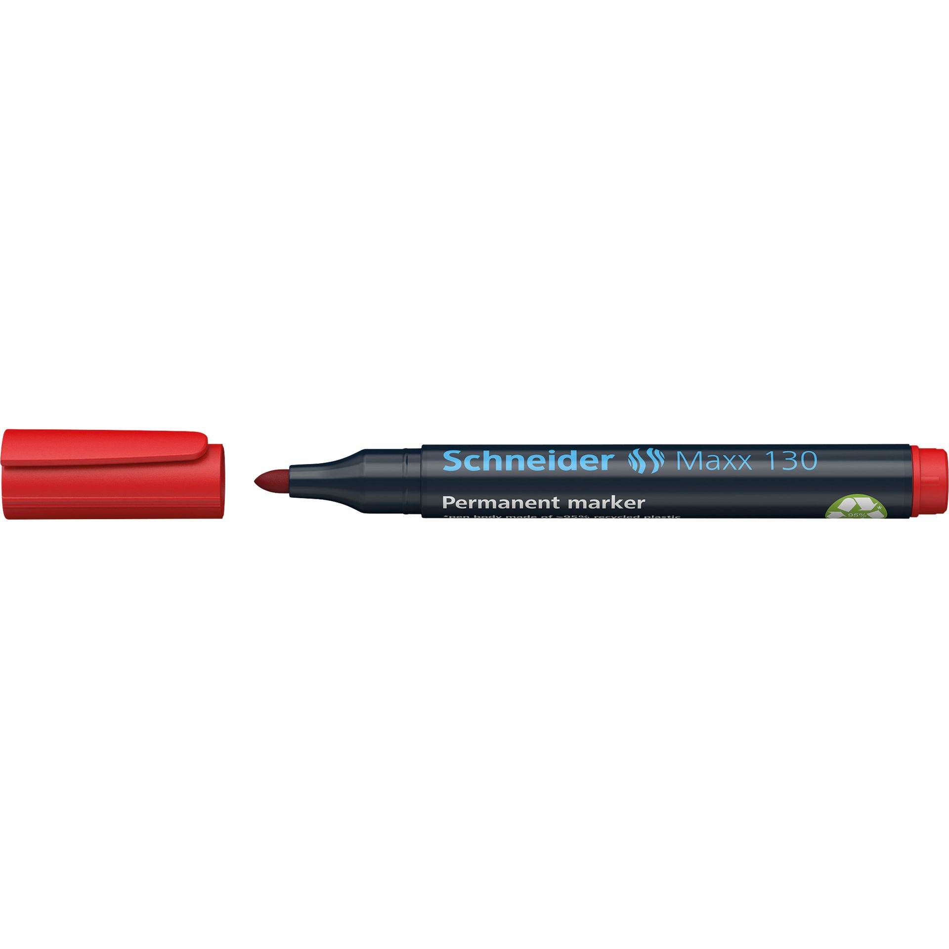 Permanentmarker Maxx 130 1-3mm Rundspitze rot