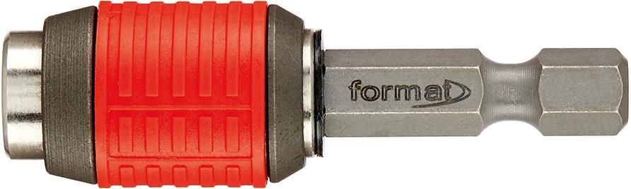 Schnellwechsel-Bithalter 1/4" für 1/4" Bits Magnet 50mm FORMAT