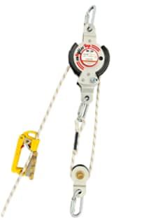 3M™ DBI-SALA® Rollgliss™ R350 Rettungs- und Abseilgerät, Übersetzungsverhältnis 2:1, Nutzlänge 30 m, Gesamtlänge 60 m, 8900444