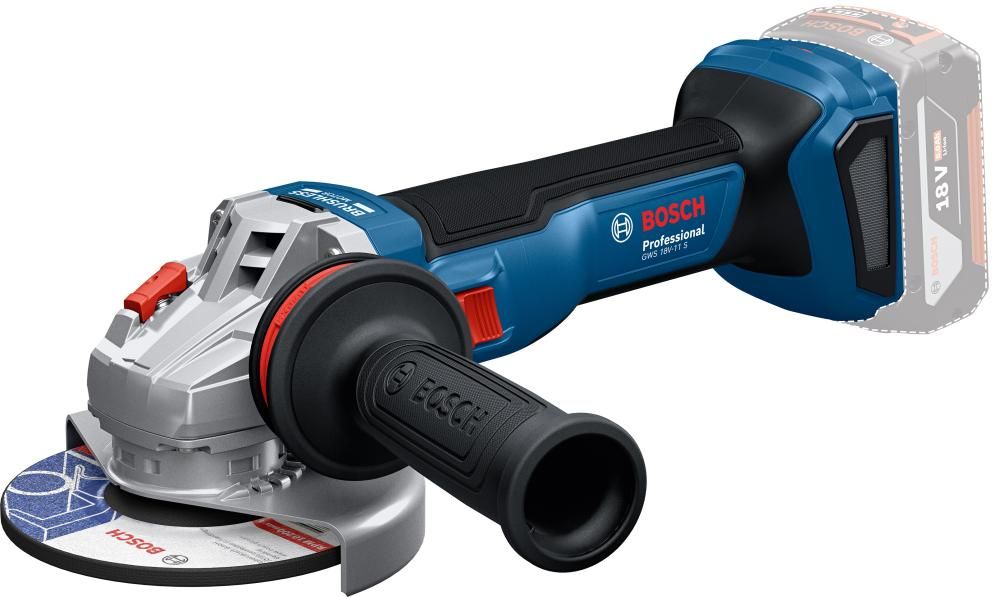 Akku Winkelschleifer soloGWS 18V-11 S Bosch ohne Akku ohne Ladegerät Karton