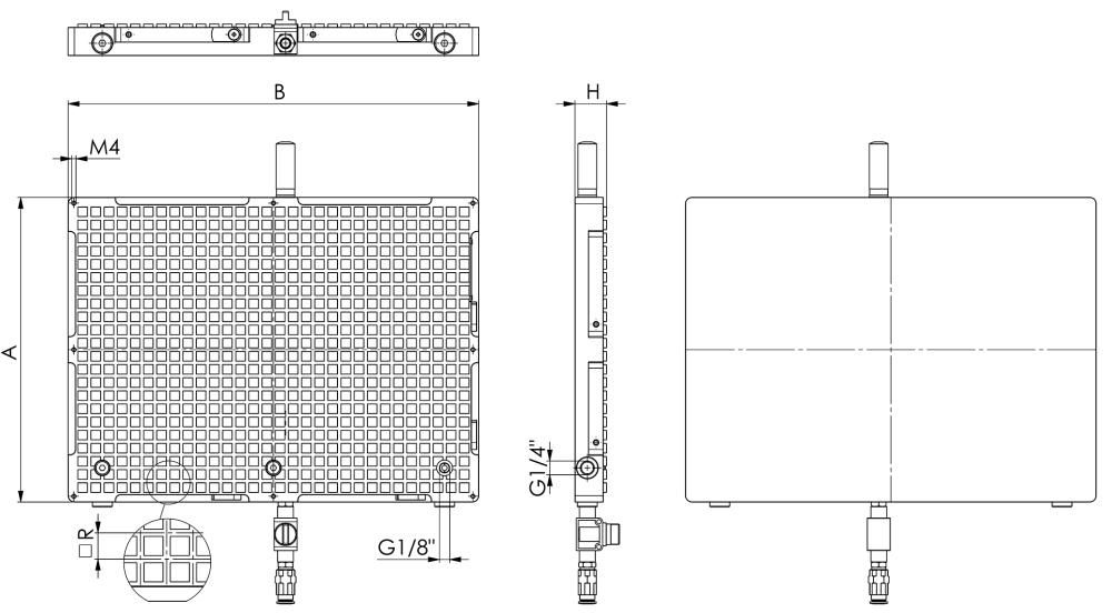 7800BV-300x200 Vakuumspannplatte, Basic Line