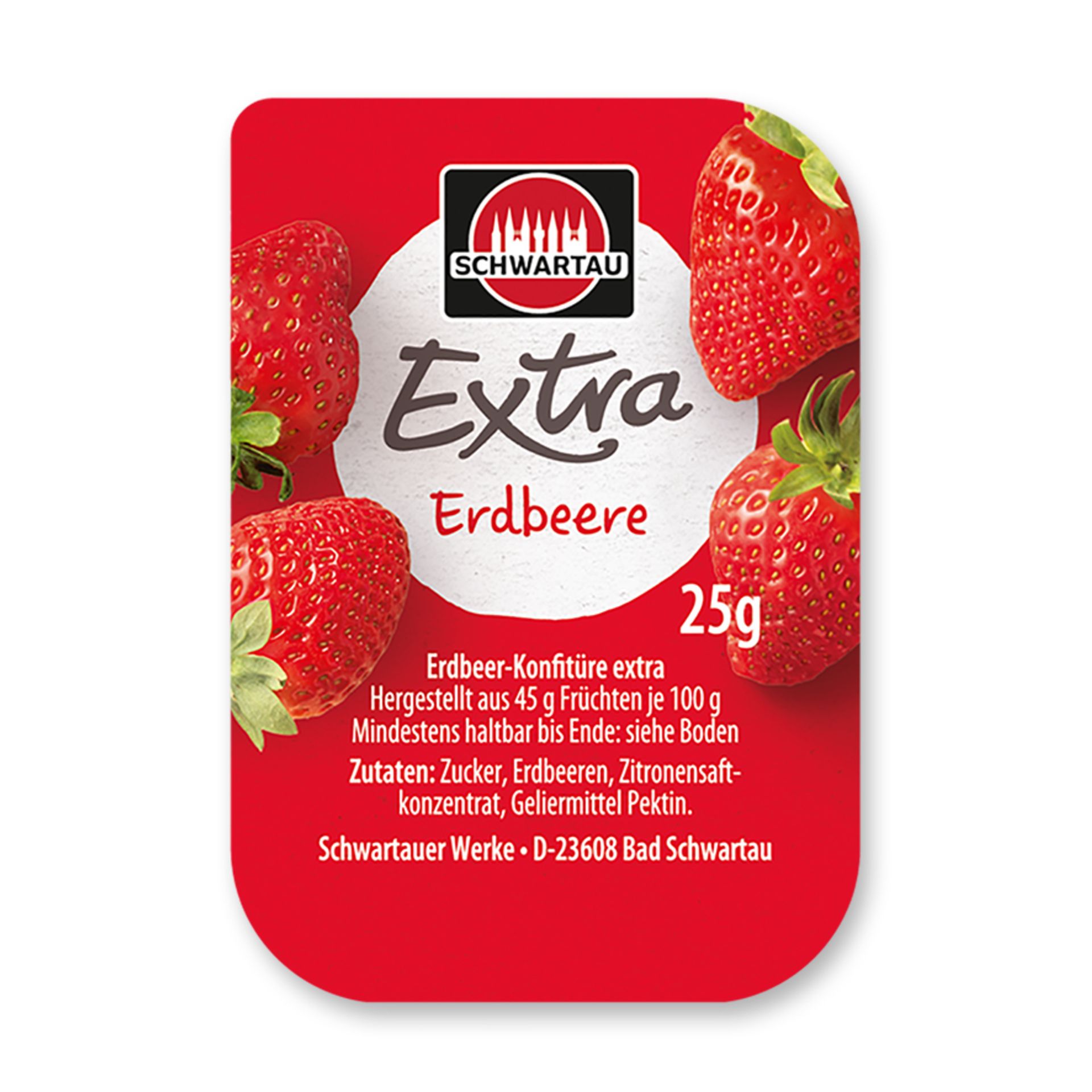 Konfitüre Extra Erdbeer 25g 100St