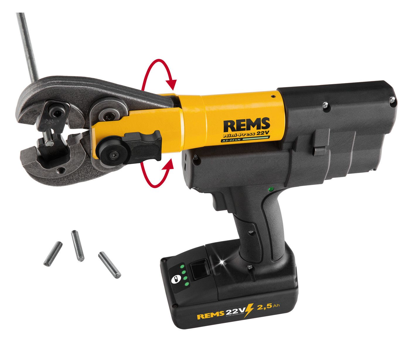 REMS Hybrid-Radialpresse im Koffer