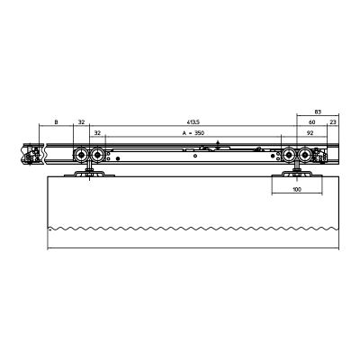 GEZE Perlan 140 SoftStop Set