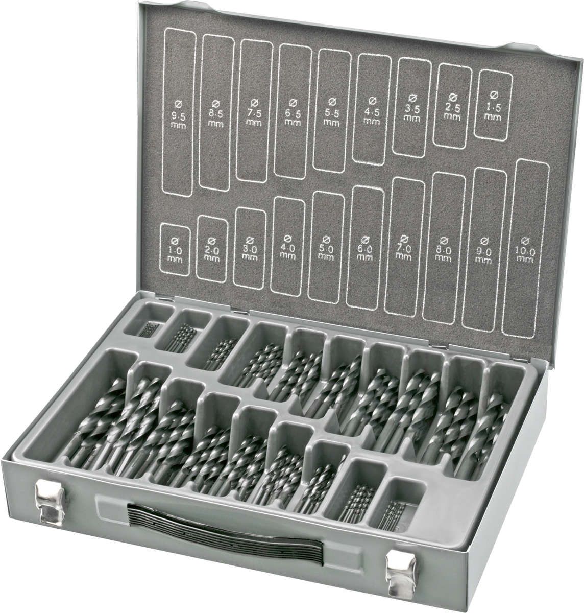 SpiralbStz D338N HSSrollg1-10,0 mm 170tlg. FORTIS