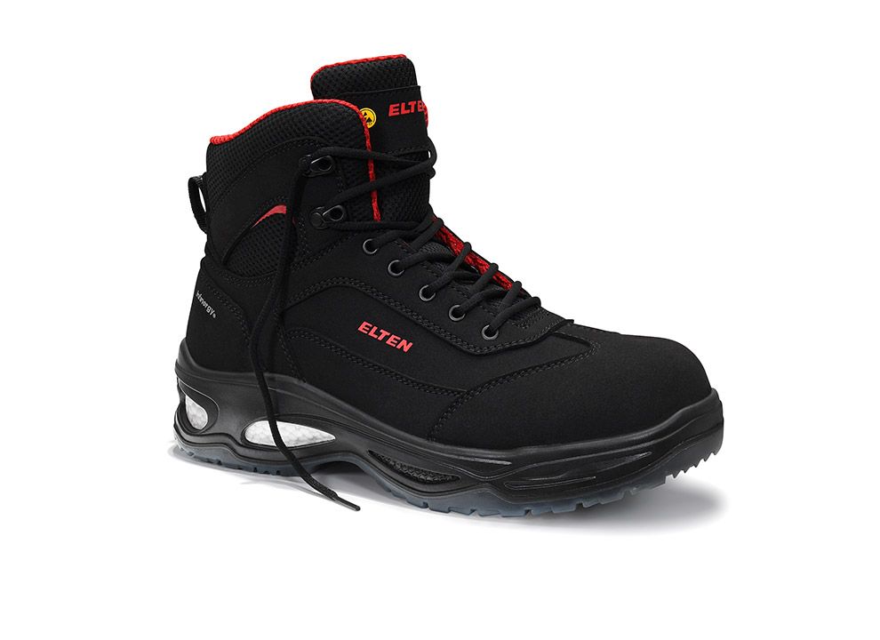 ELTEN OWEN Sicherheitsstiefel Mid S2 ESD, Schwarz, Gr. 43