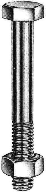 Bauschrauben Mu galZn M16x500 HP mit CE E-NORMpro