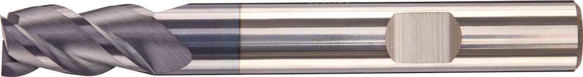 Schaftfräser lang VHM AlTiN+ Z3 45Grad Schaft HB 12,0 mm FORTIS