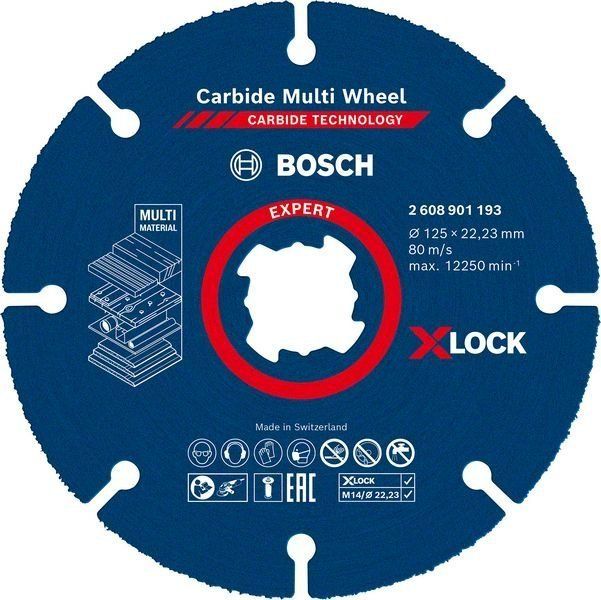 Bosch EXPERT Carbide Multi Wheel X-LOCK Trennscheibe