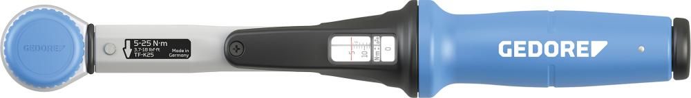 GEDORE Drehmomentschlüssel TORCOFIX K 1/4" 5-25Nm