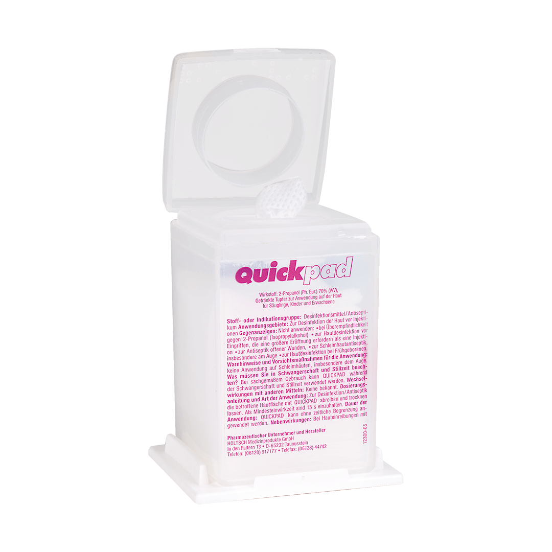Quickpad-Alkoholtupferspender à 150 Tupfer