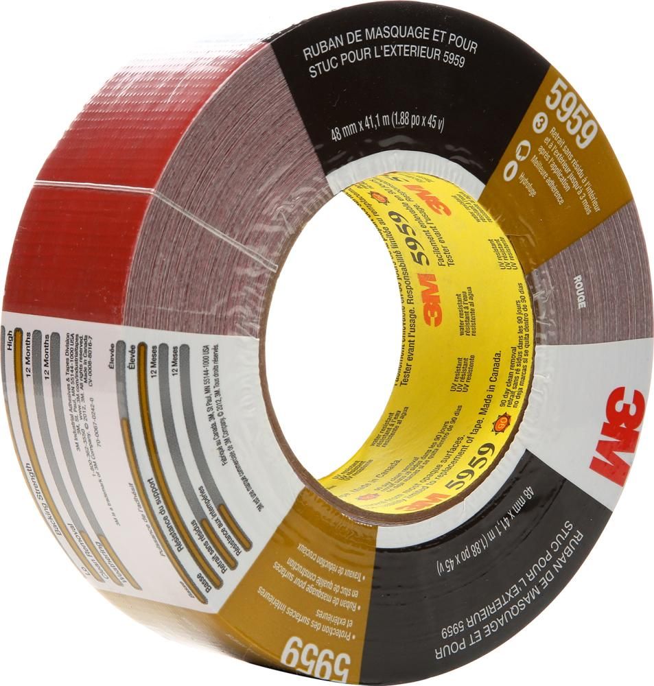Gewebe-Klebeband Premium 5959 50mmx41,1m rot 3M