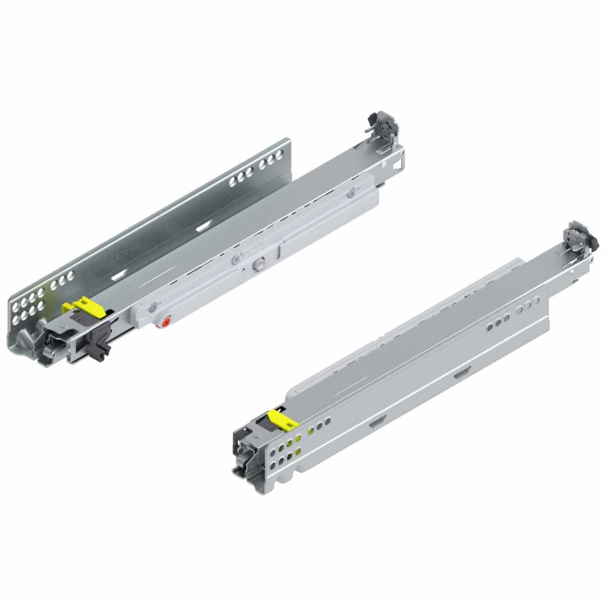 MOVENTO mit TIP-ON, Vollauszug, Führung, 40 kg, NL=380 mm, für Kupplung, links/rechts, verzinkt