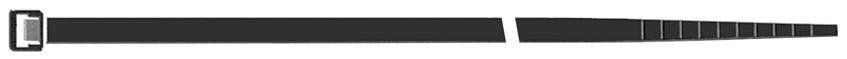 SapiSelco Kabelbinder Nylon schwarz360x7,5mm