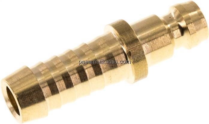 Temperierkupplungsstecker 9mm Zapfen, 9 (3/8")mm Schlauch