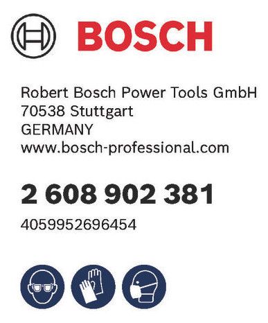 BOSCH Handschleifblatt