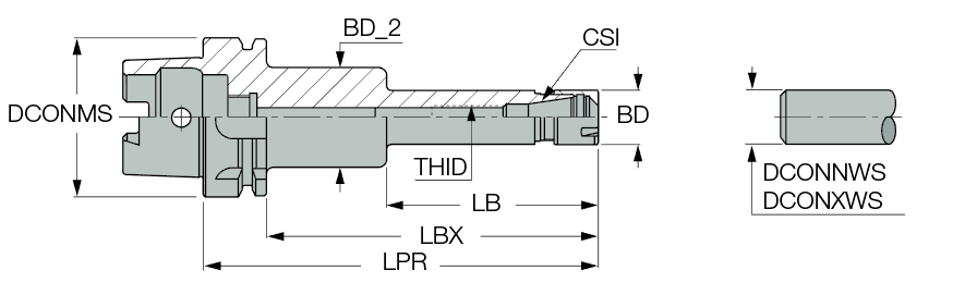 HSK A100 ER20X100M