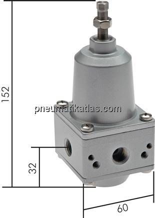 Präzisionsdruckregler G 1/4" 0,1 - 2 bar