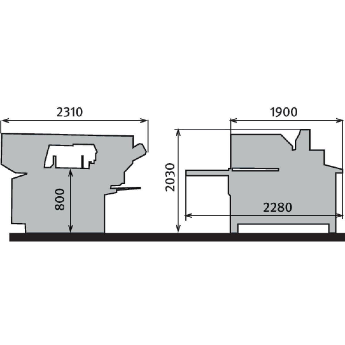 Vollautomatische Schwenkrahmen-Metallbandsäge Metallkraft BMBS 300 x 320 CNC-G