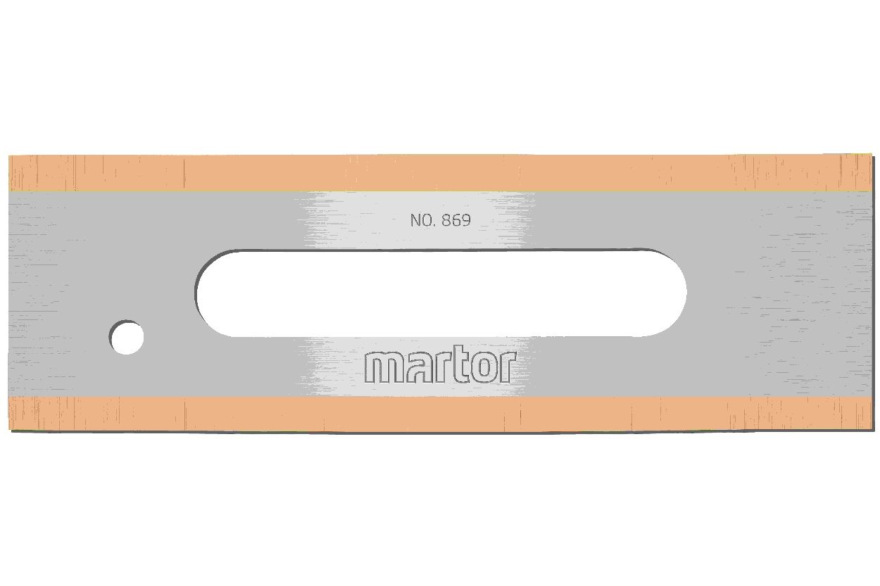 MARTOR Ersatzklinge INDUSTRIEKLINGE 869 Breitschliff | 10 Stück