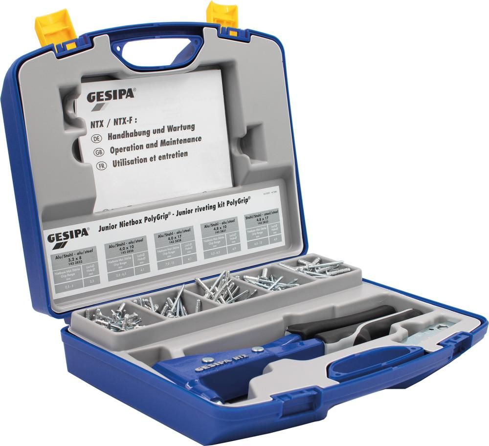 PolyGrip Nietbox Junior mit NTX Gesipa