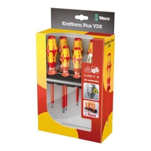 WERA Schraubendrehersatz im Rack