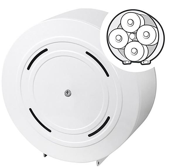 Toilettenpapierspender racon MW KR quattro H320xB320xT125mm