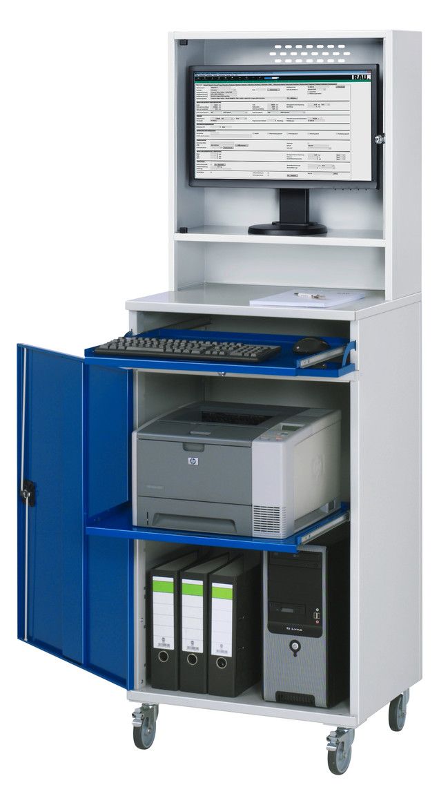 RAU Computerstation, fahrbar