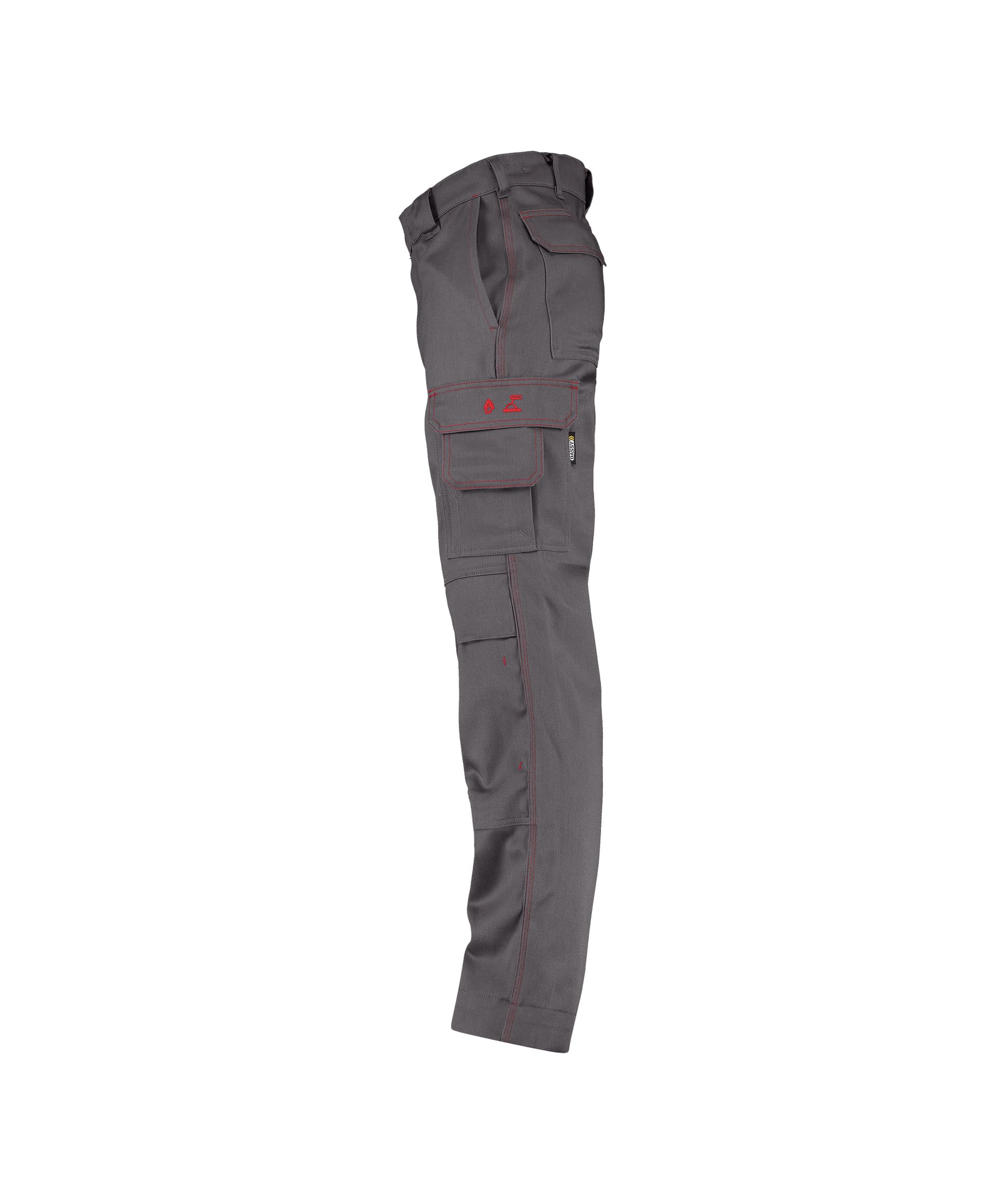 DASSY Arizona Arbeitshose, Grau, Gr. 53