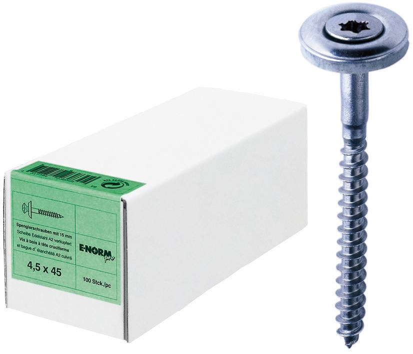 Spenglerschraube A2 ISR204,5x100 15 E-NORMpro