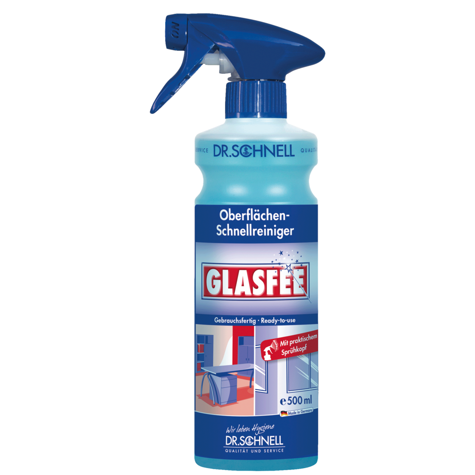 GLASFEE Flasche mit Sprühkopf 500 ml