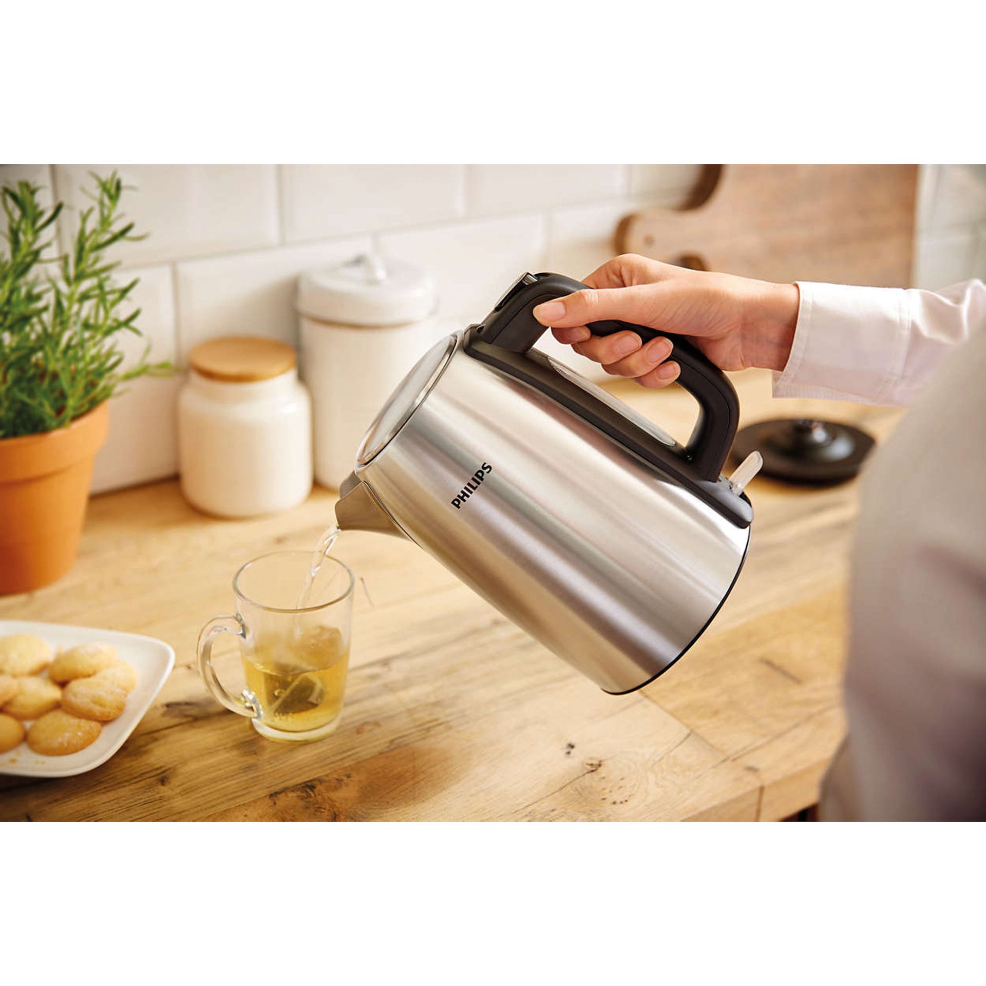 Wasserkocher Daily 2.200W 1,7l Edelstahl