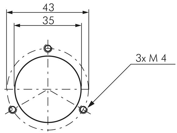 Füllstandschalter, 120 bis 500 mm ablängbar, 1 Schaltpunkt