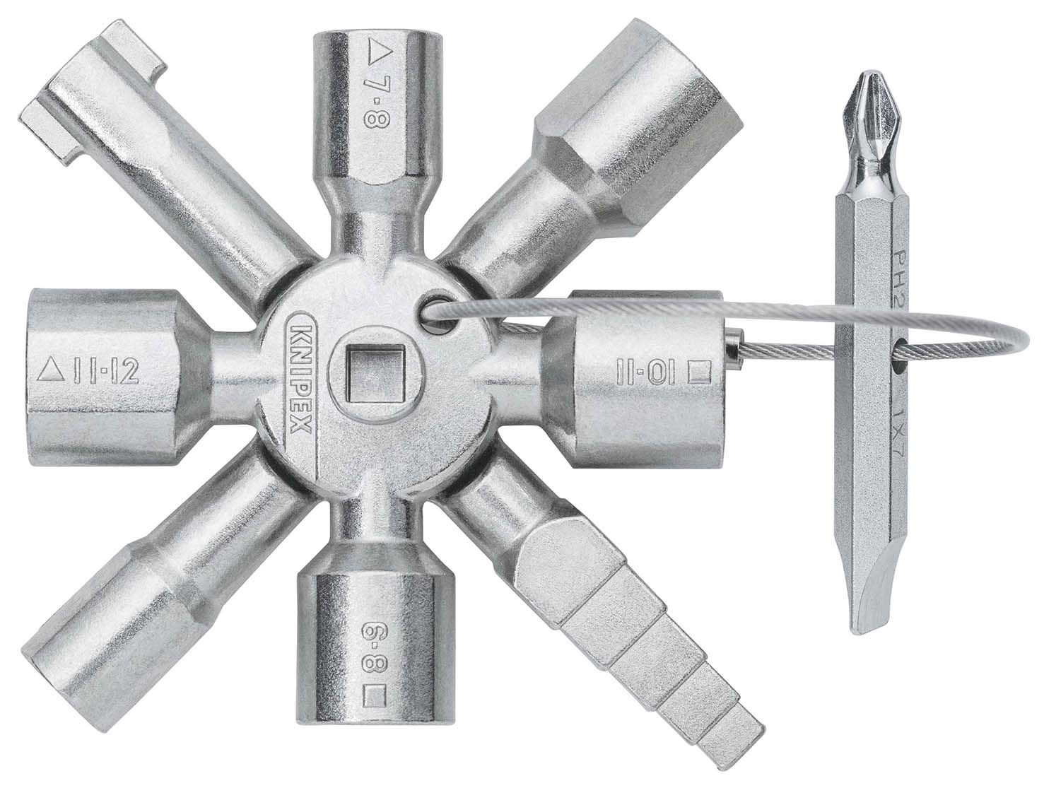 KNIPEX TwinKey® Schaltschrankschlüssel 92 mm