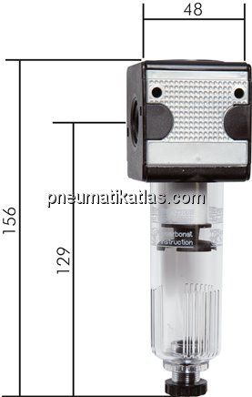 MULTIFIX Filter, G 1/4", Baur. 1, Kunststoffbehälter