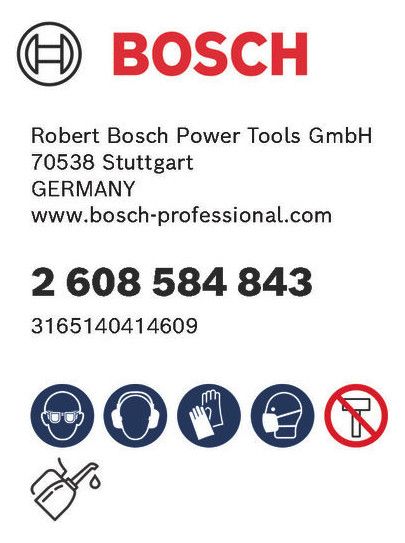 BOSCH HSS-Co Ersatzzentrierbohrer