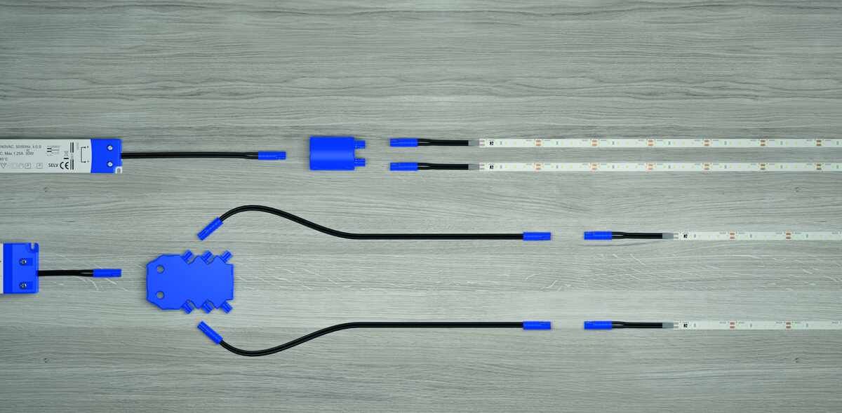 LED 2-fach Verteiler MP2 24VDC 24VDC max. 8A