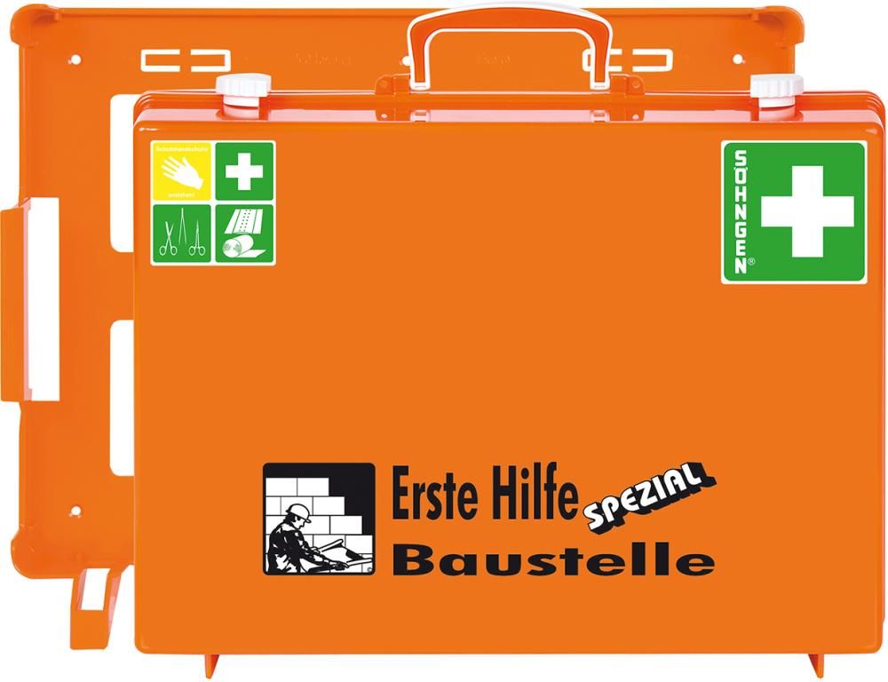 ErsteHilfe-Koffer SpezialMT-CD Baustelle, orange