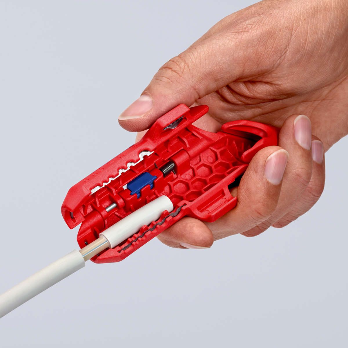 KNIPEX 16 95 01 SB ErgoStrip® Universal-Abmantelungswerkzeug für Rechtshänder 135 mm
