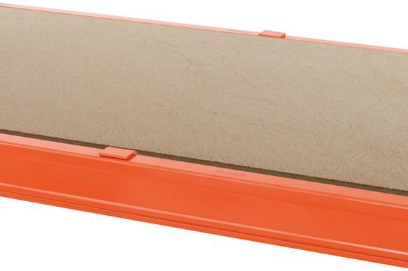 Spanplattenebene 38 mm für L2700xT800 mm versenkt Fachlast 2822kg